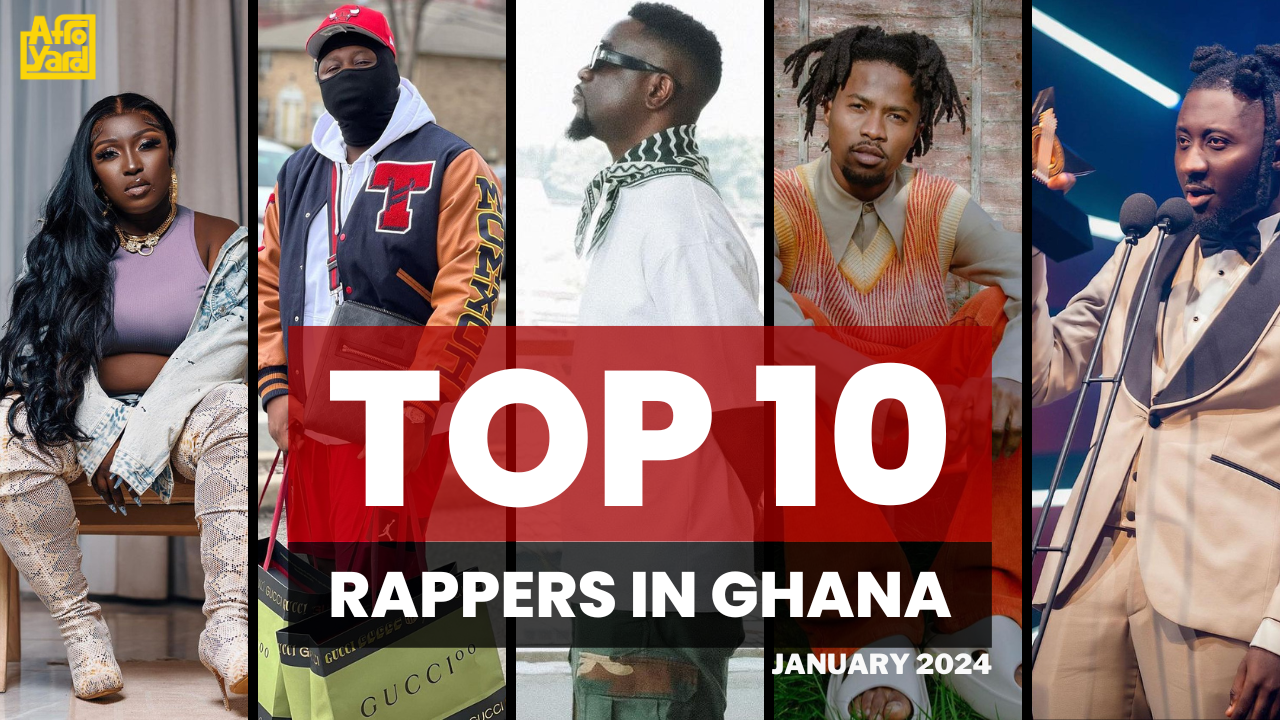 Top 10 Rappers in Ghana January 2024