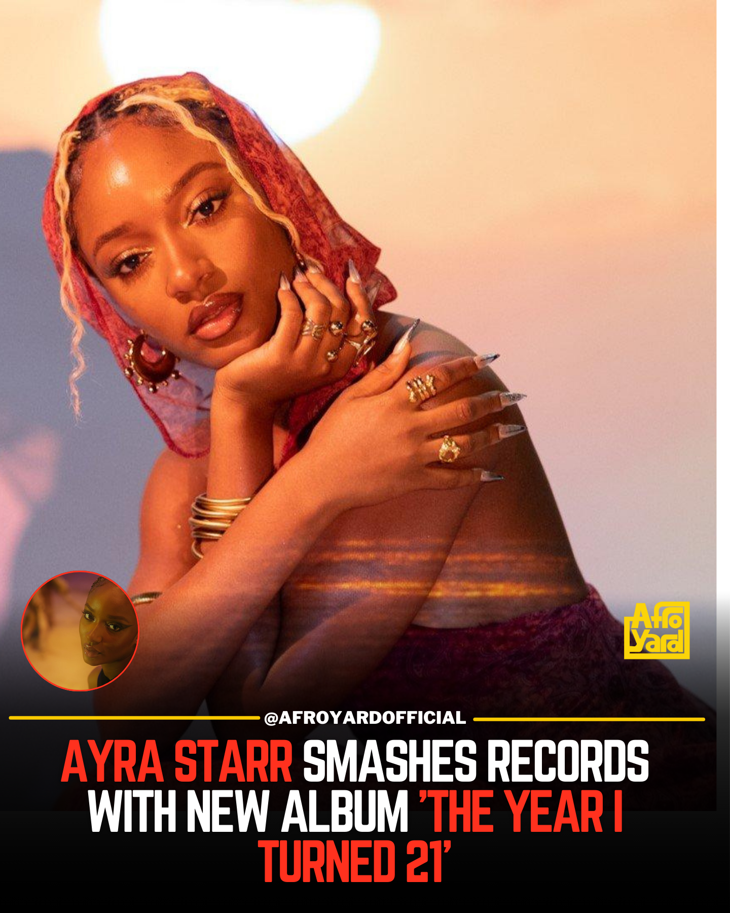 Ayra Starr Smashes Records with New Album ‘The Year I Turned 21’